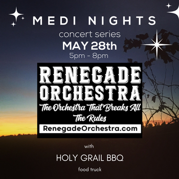Mediterranean Nights at the Vineyard Featuring Renegade Orchestra
