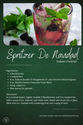 Spritzer de Navidad Italian Cocktail | Wine Cocktails| Holiday Drinks